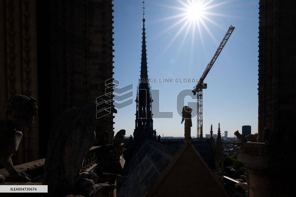 Inauguration of The Towers of Notre-Dame Cathedral - Paris