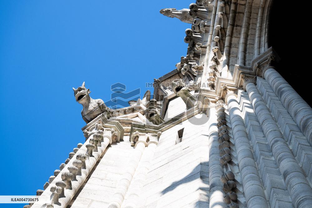 Inauguration of The Towers of Notre-Dame Cathedral - Paris