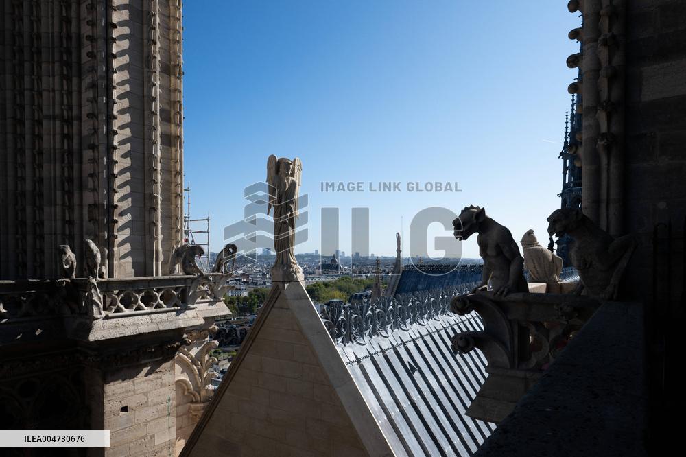 Inauguration of The Towers of Notre-Dame Cathedral - Paris