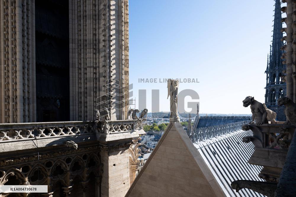 Inauguration of The Towers of Notre-Dame Cathedral - Paris