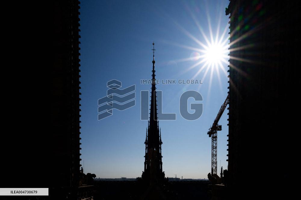 Inauguration of The Towers of Notre-Dame Cathedral - Paris