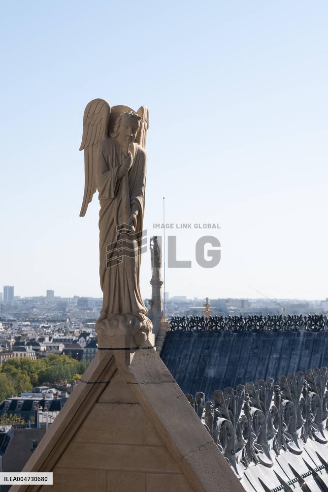 Inauguration of The Towers of Notre-Dame Cathedral - Paris
