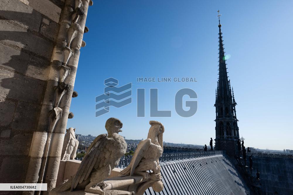 Inauguration of The Towers of Notre-Dame Cathedral - Paris