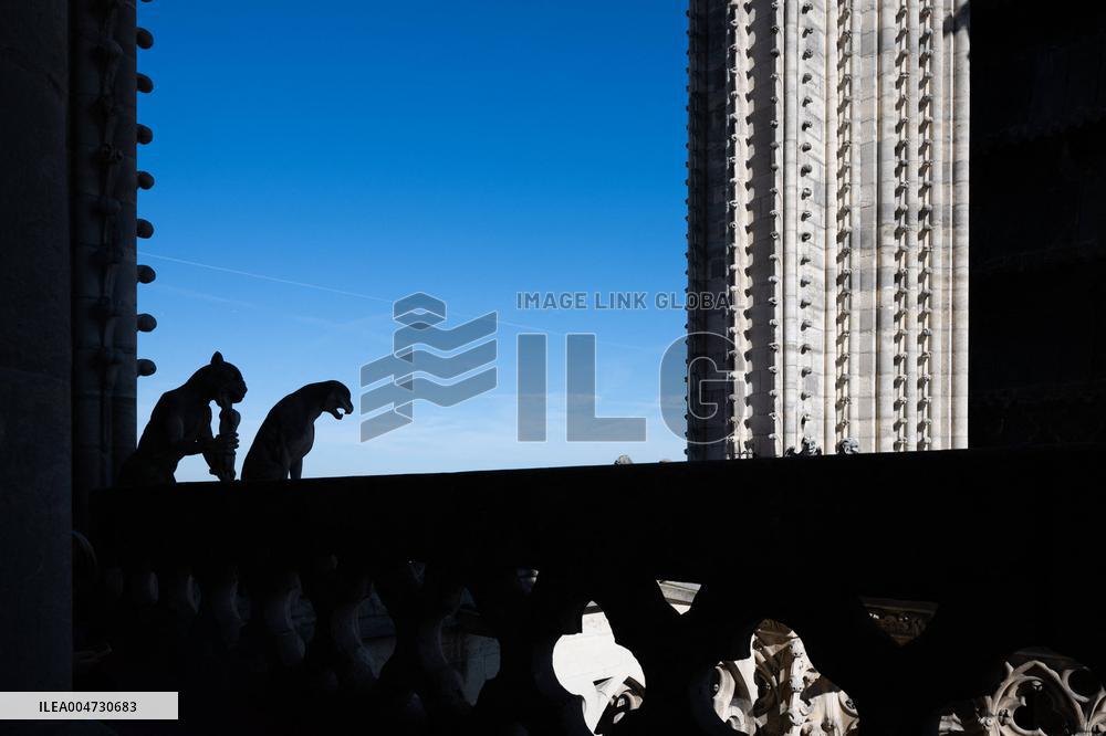 Inauguration of The Towers of Notre-Dame Cathedral - Paris