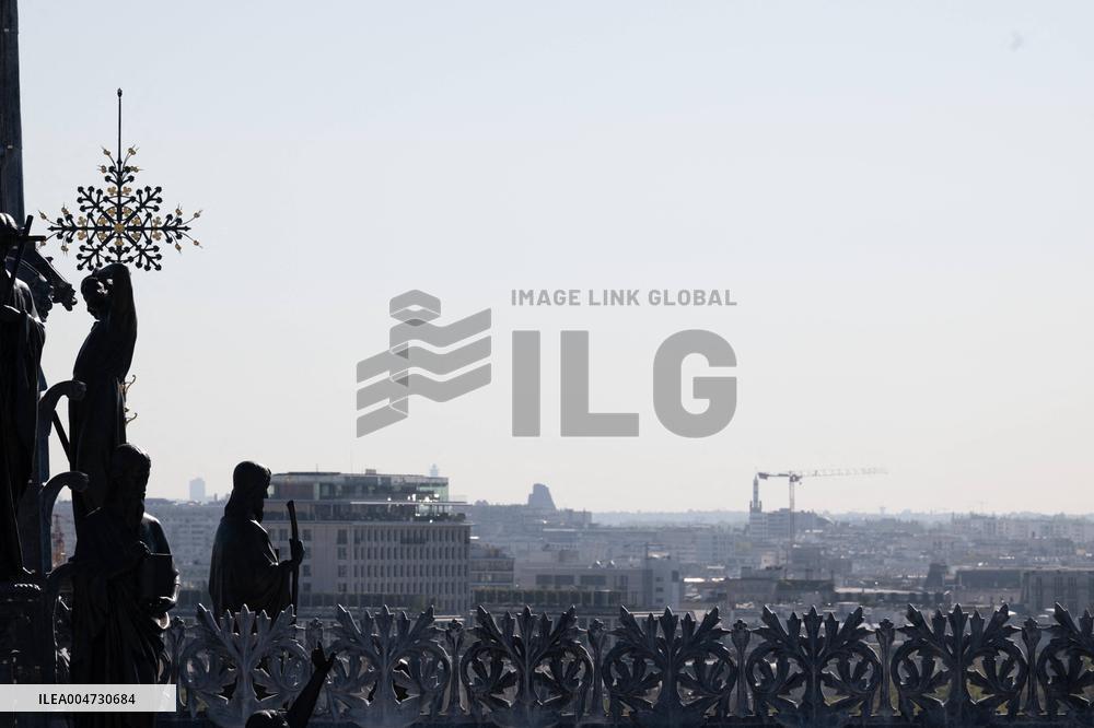 Inauguration of The Towers of Notre-Dame Cathedral - Paris