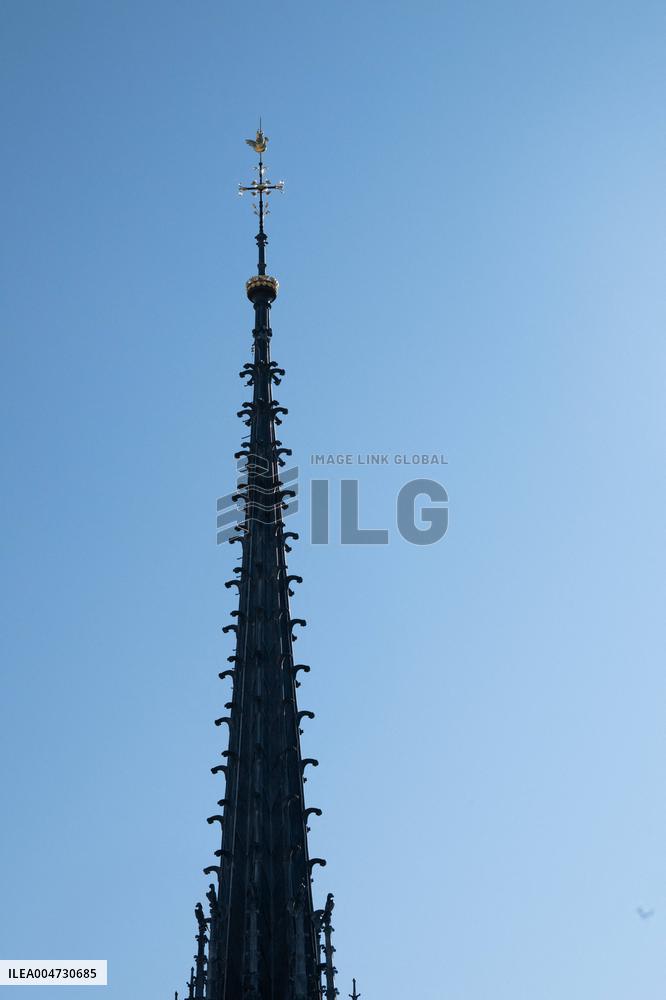Inauguration of The Towers of Notre-Dame Cathedral - Paris