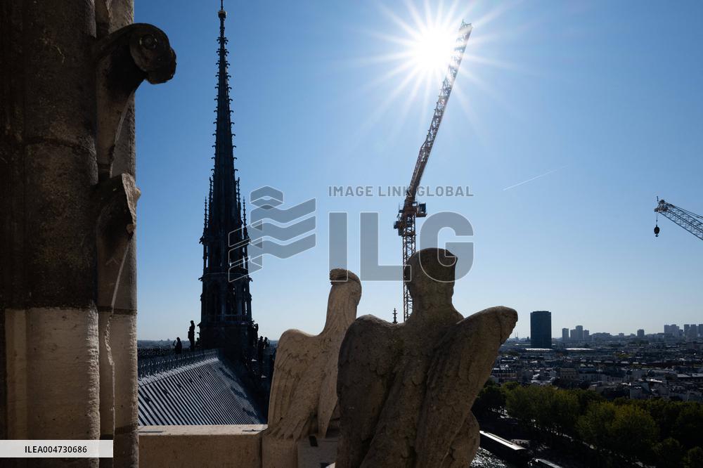 Inauguration of The Towers of Notre-Dame Cathedral - Paris