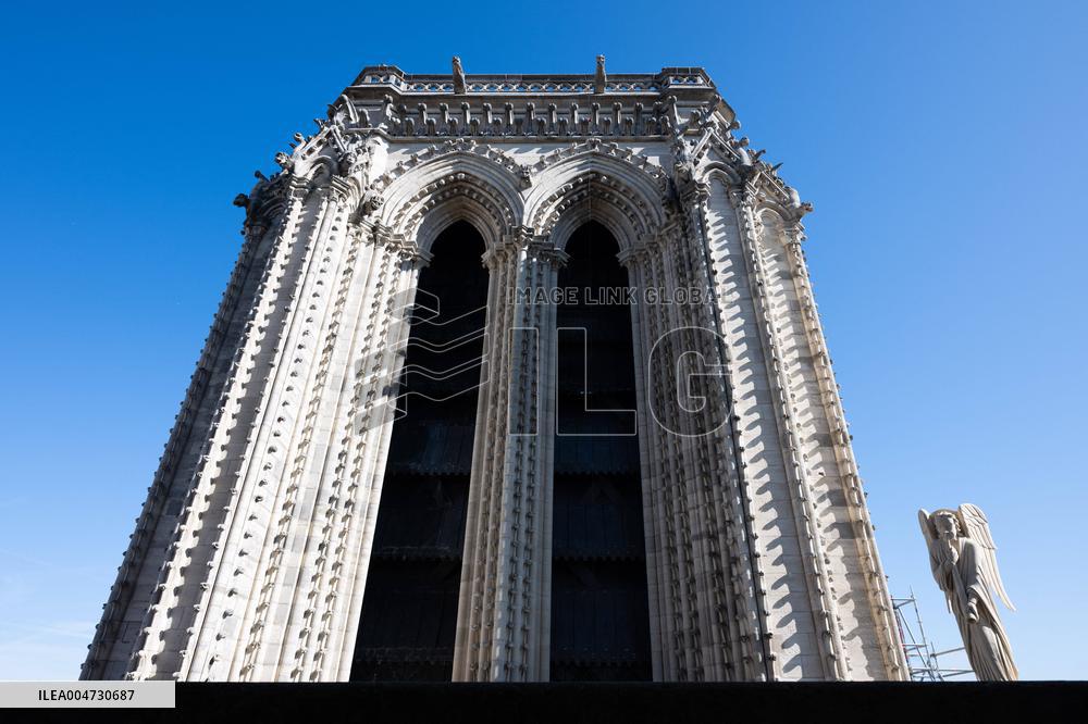 Inauguration of The Towers of Notre-Dame Cathedral - Paris