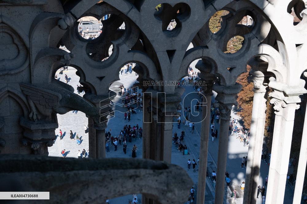 Inauguration of The Towers of Notre-Dame Cathedral - Paris