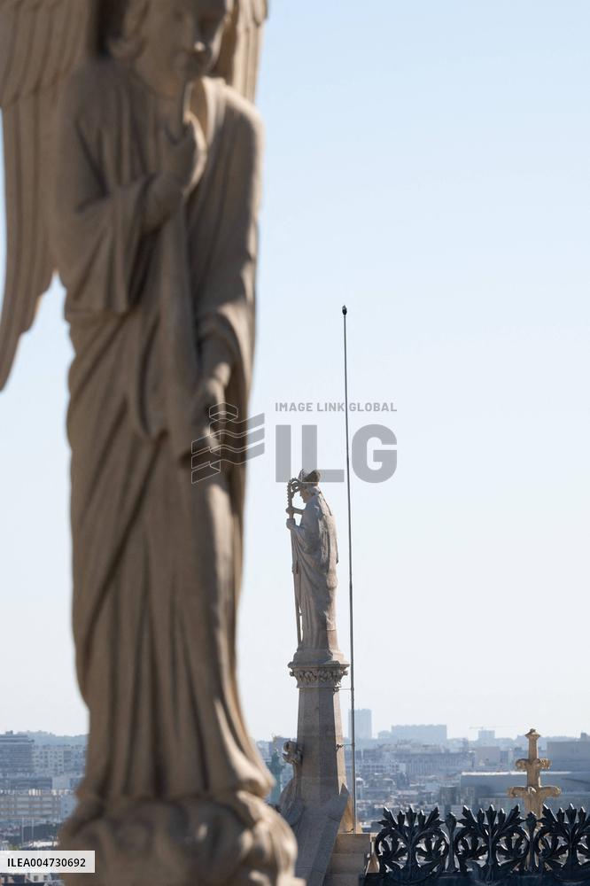 Inauguration of The Towers of Notre-Dame Cathedral - Paris