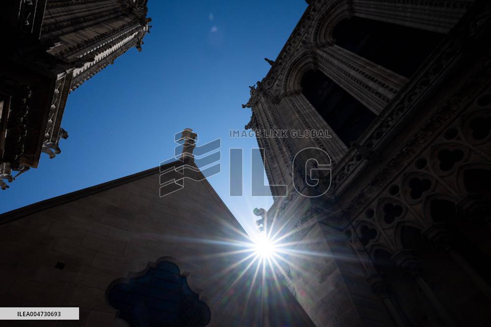Inauguration of The Towers of Notre-Dame Cathedral - Paris