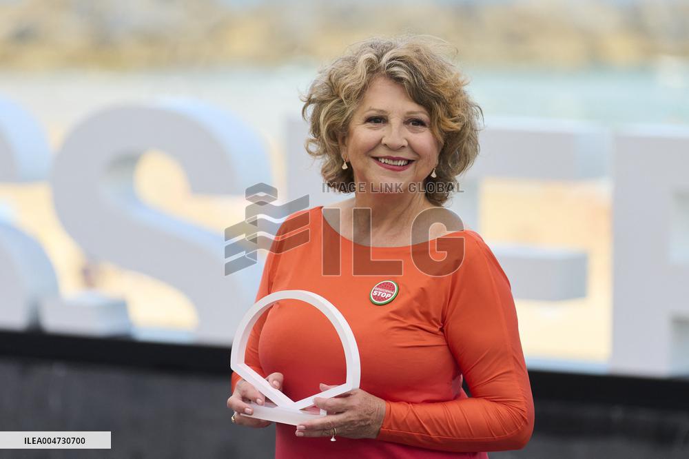 San Sebastian Film Festival - Esther Garcia At Donostia Award Photocall