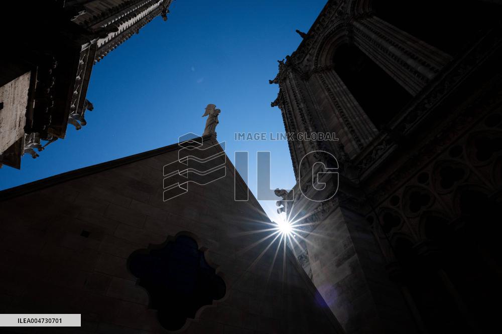 Inauguration of The Towers of Notre-Dame Cathedral - Paris