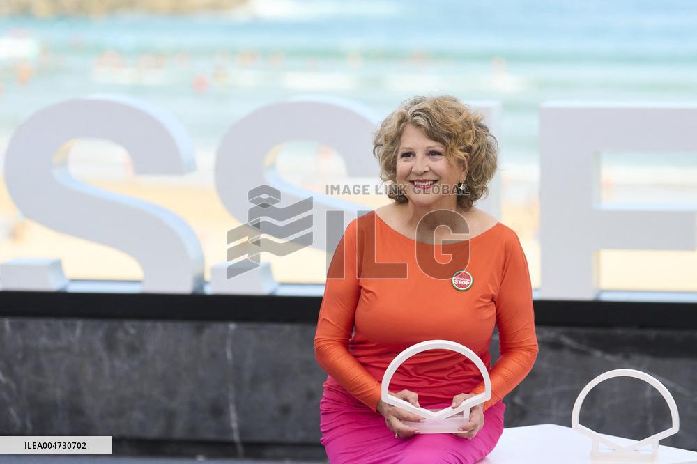 San Sebastian Film Festival - Esther Garcia At Donostia Award Photocall