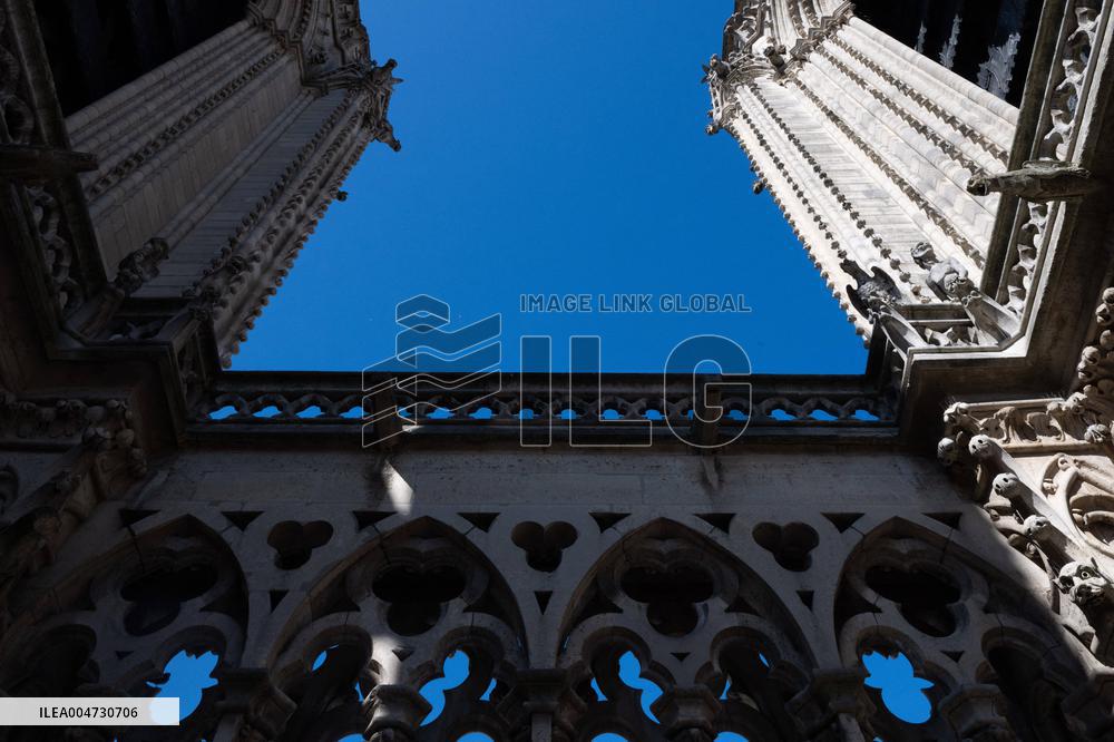Inauguration of The Towers of Notre-Dame Cathedral - Paris
