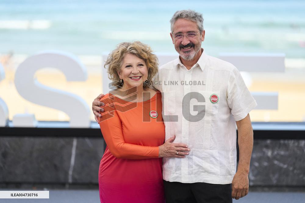 San Sebastian Film Festival - Esther Garcia At Donostia Award Photocall