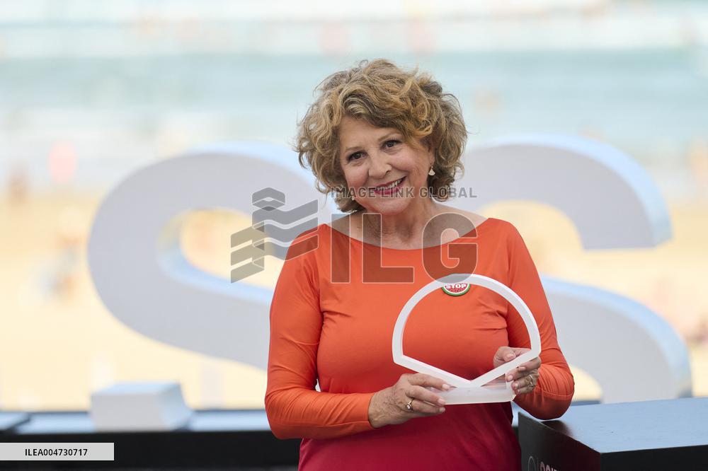 San Sebastian Film Festival - Esther Garcia At Donostia Award Photocall