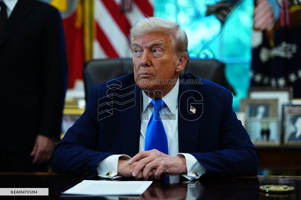 Trump Remarks in the Oval Office