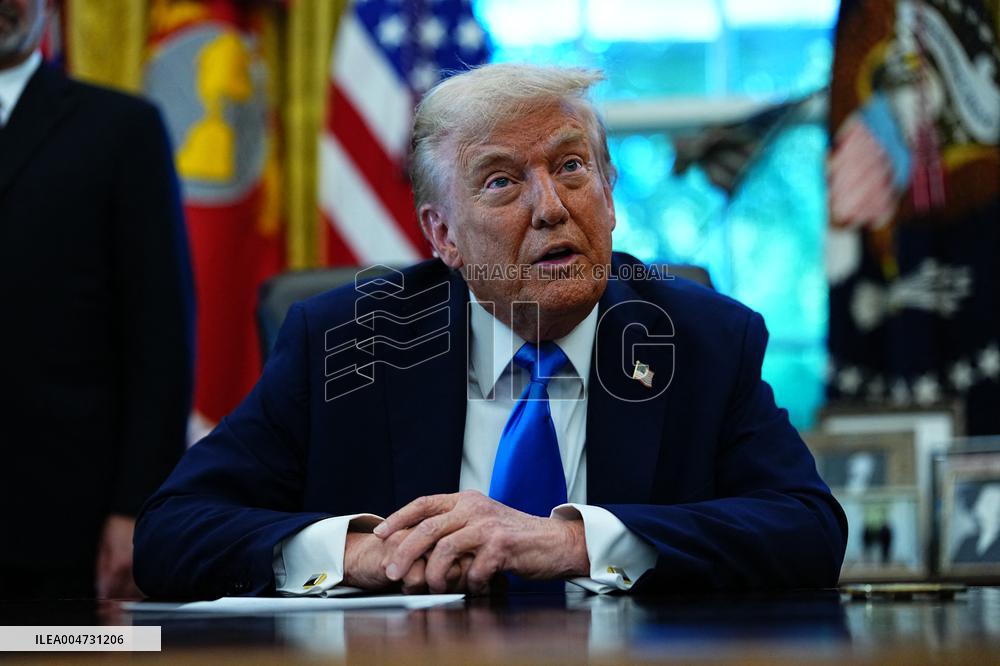 Trump Remarks in the Oval Office