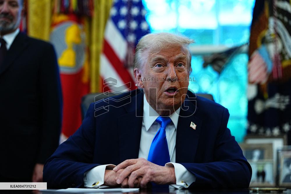 Trump Remarks in the Oval Office