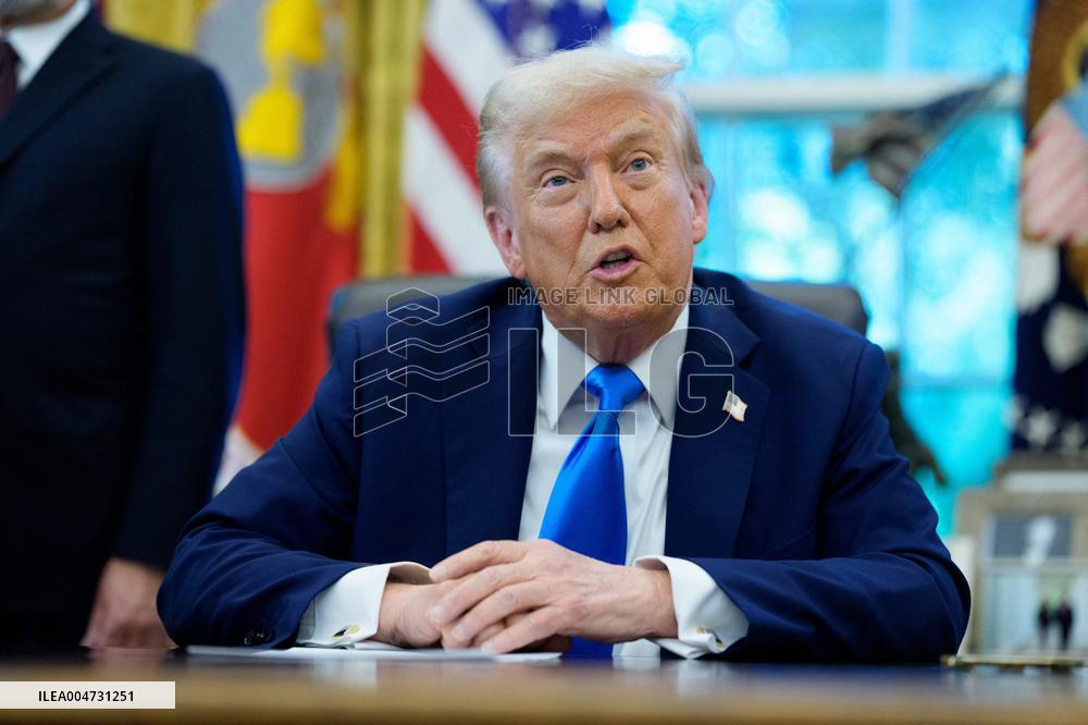 Trump Remarks in the Oval Office