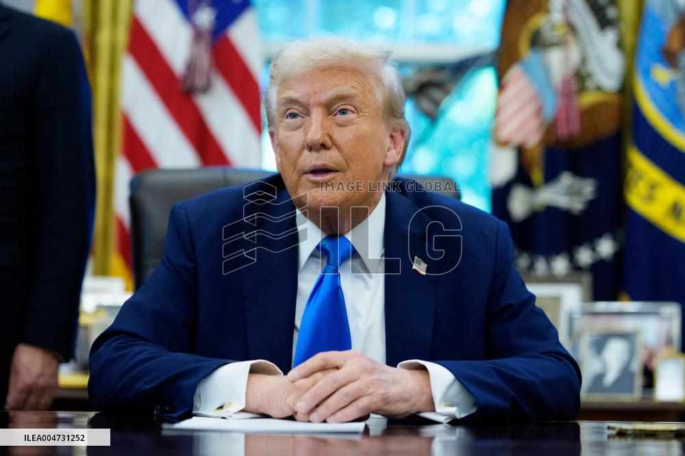 Trump Remarks in the Oval Office