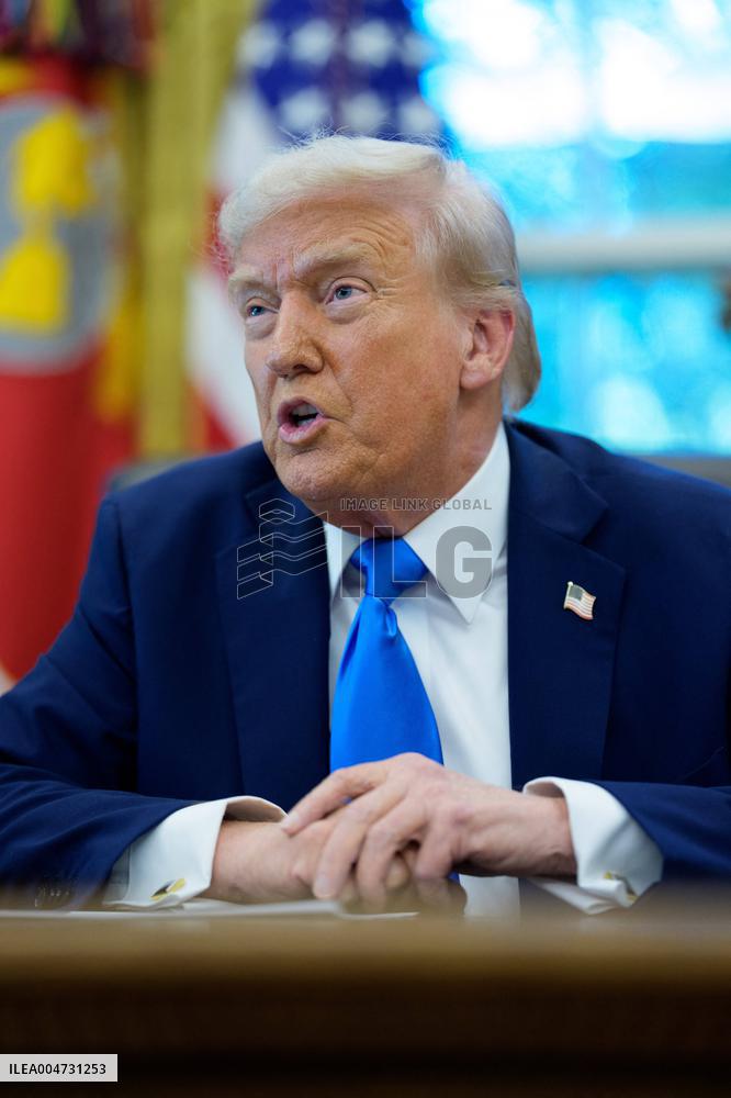 Trump Remarks in the Oval Office