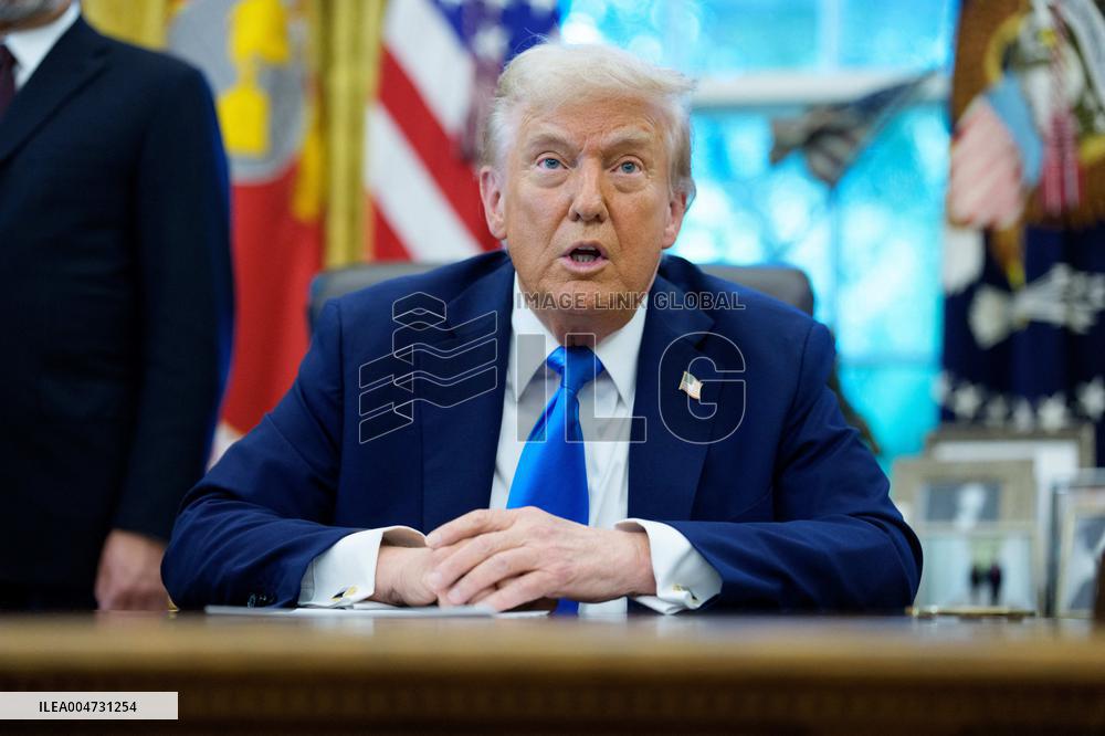 Trump Remarks in the Oval Office