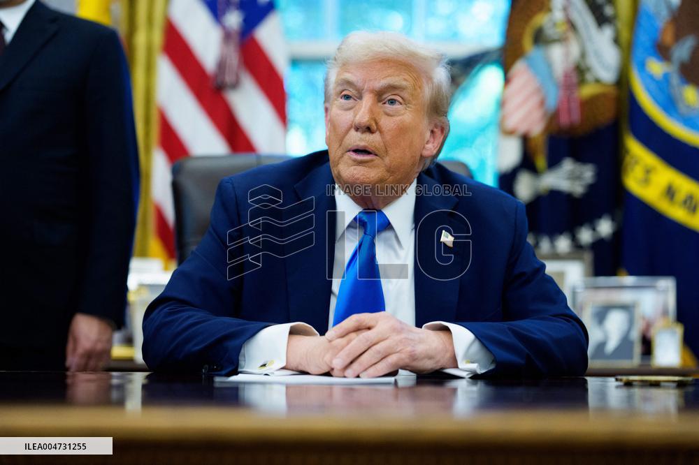 Trump Remarks in the Oval Office