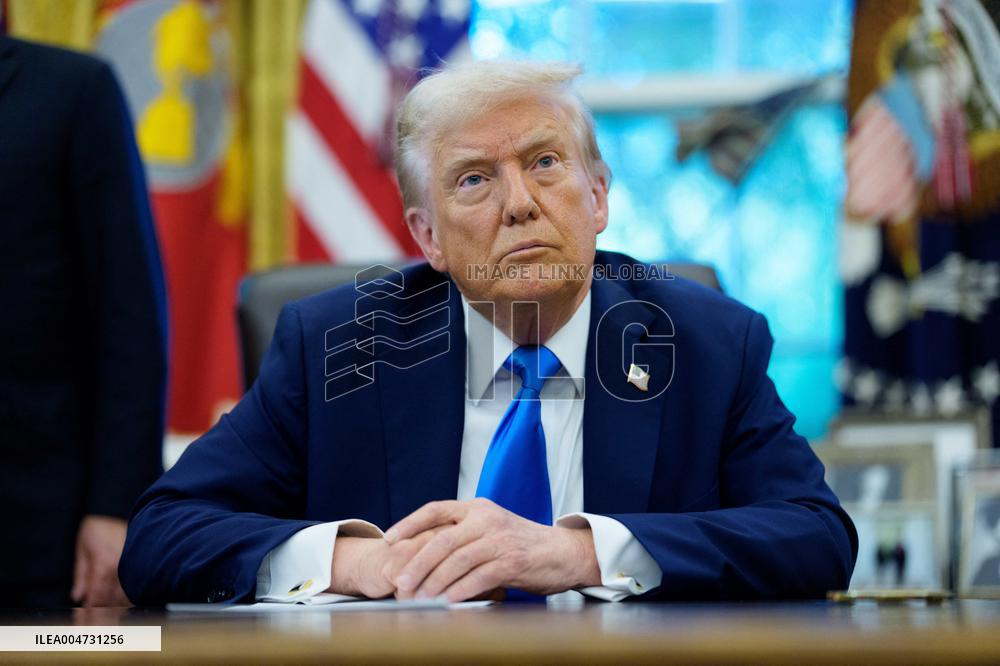 Trump Remarks in the Oval Office