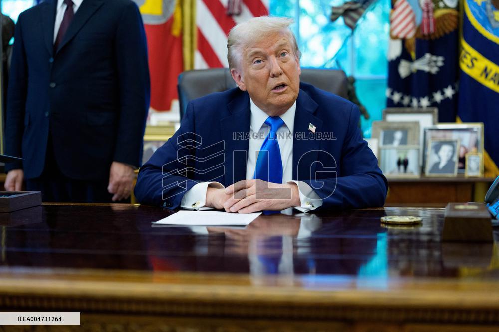 Trump Remarks in the Oval Office