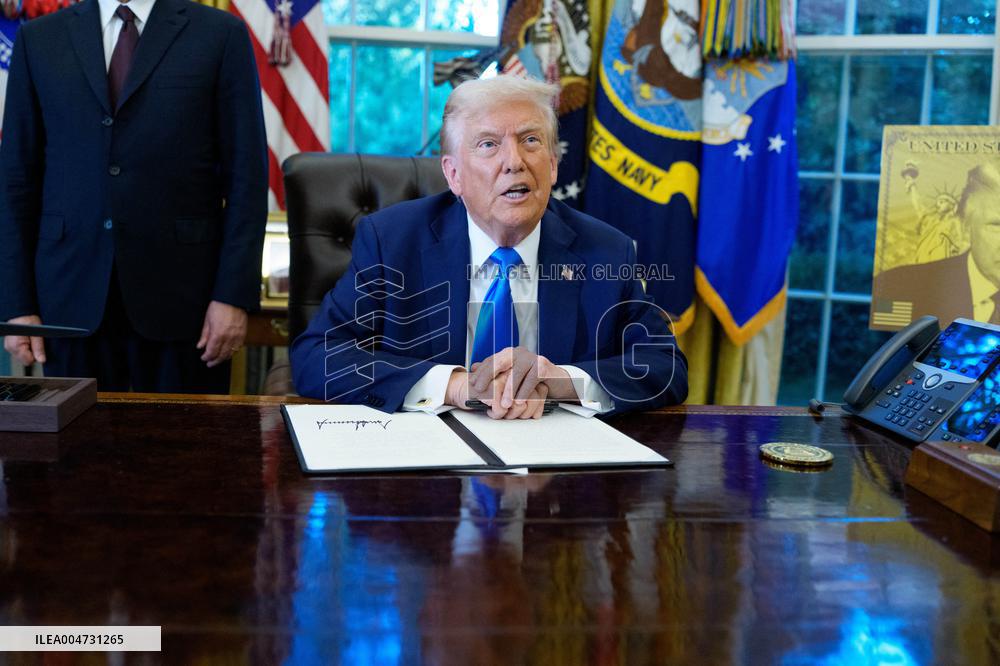 Trump Remarks in the Oval Office