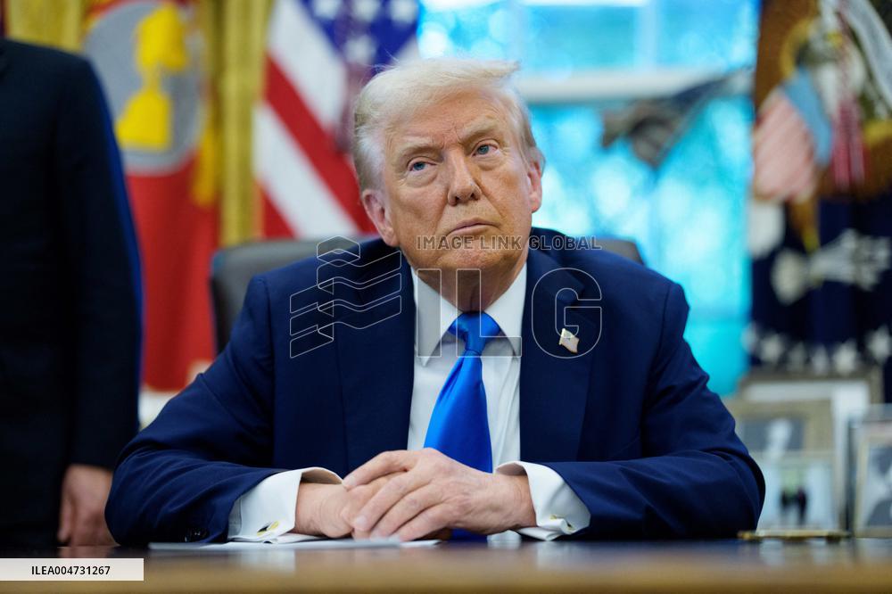 Trump Remarks in the Oval Office