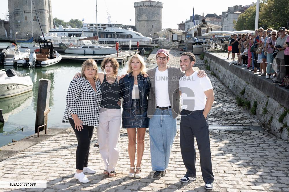 Rochelle Fiction Festival Parfum du Bonheur Photocall