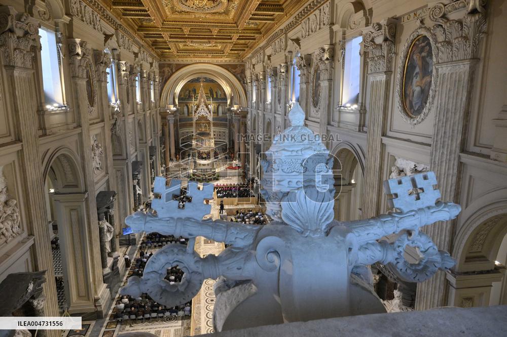 Pope Leo XIV Attends The Diocesan Assembly of Rome