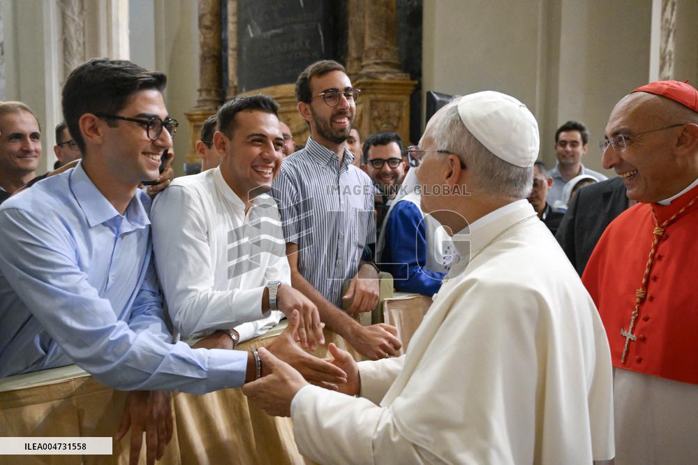 Pope Leo XIV Attends The Diocesan Assembly of Rome