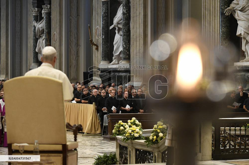 Pope Leo XIV Attends The Diocesan Assembly of Rome