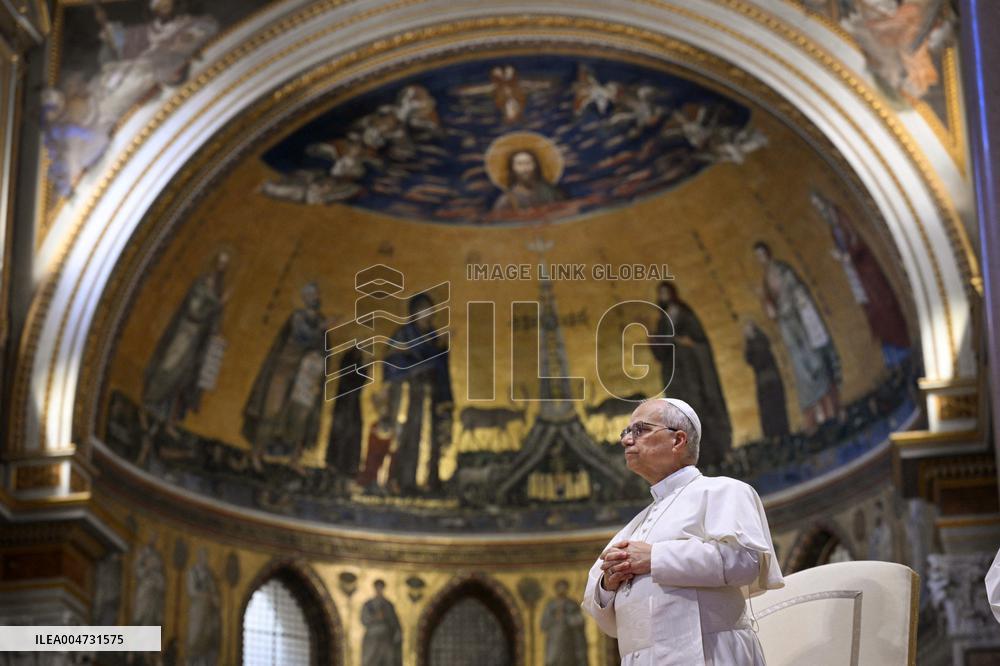 Pope Leo XIV Attends The Diocesan Assembly of Rome