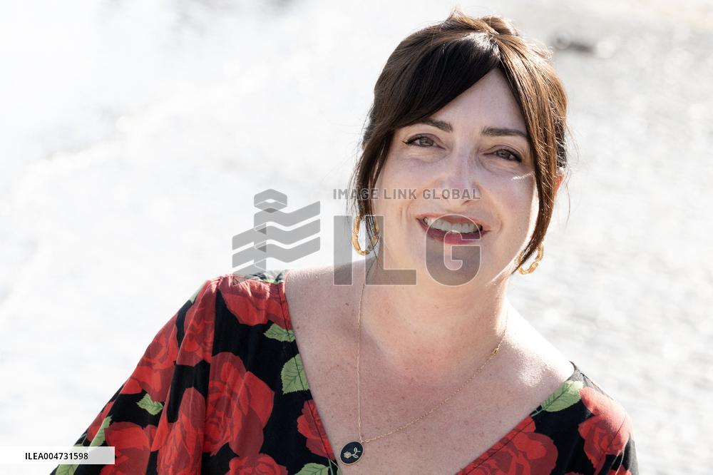 Rochelle Fiction Festival Virginie Grimaldi Photocall