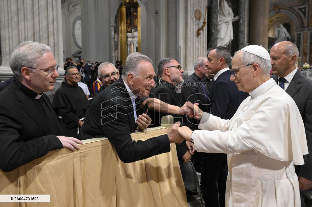 Pope Leo XIV Attends The Diocesan Assembly of Rome