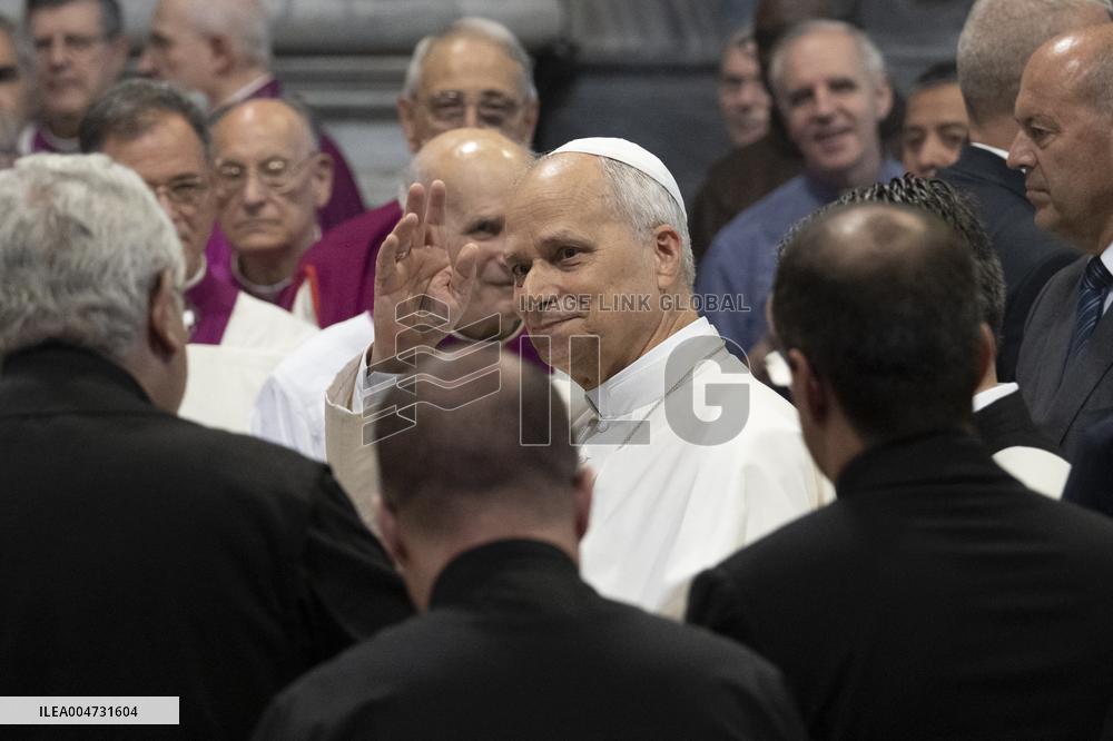 Pope Leo XIV Attends The Diocesan Assembly of Rome