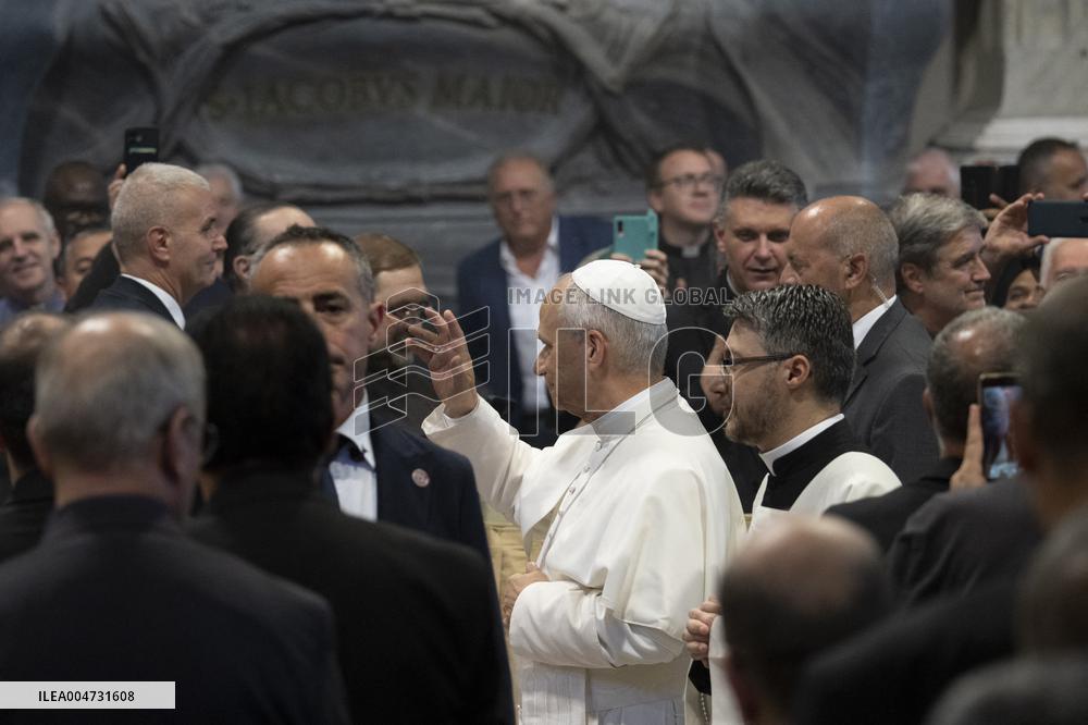 Pope Leo XIV Attends The Diocesan Assembly of Rome