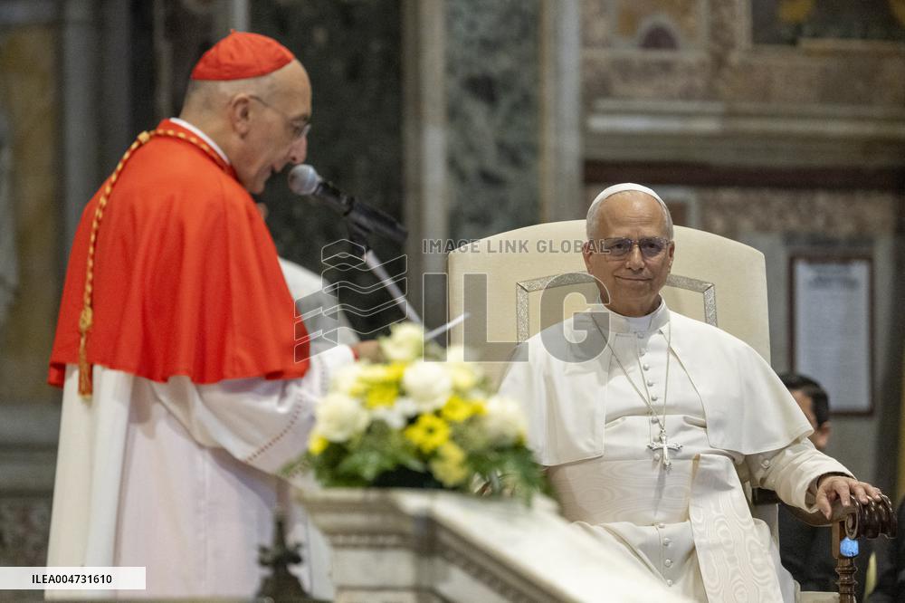 Pope Leo XIV Attends The Diocesan Assembly of Rome