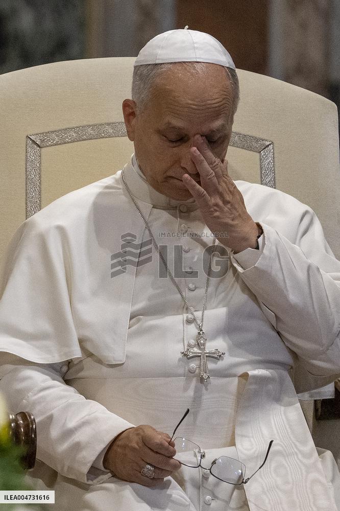Pope Leo XIV Attends The Diocesan Assembly of Rome