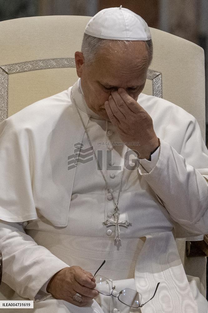 Pope Leo XIV Attends The Diocesan Assembly of Rome