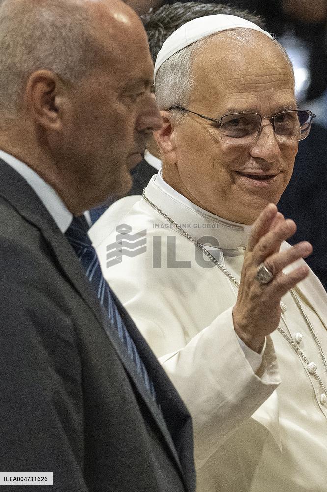 Pope Leo XIV Attends The Diocesan Assembly of Rome