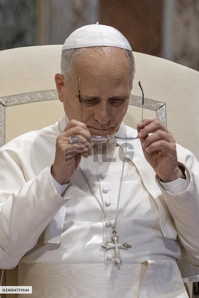 Pope Leo XIV Attends The Diocesan Assembly of Rome