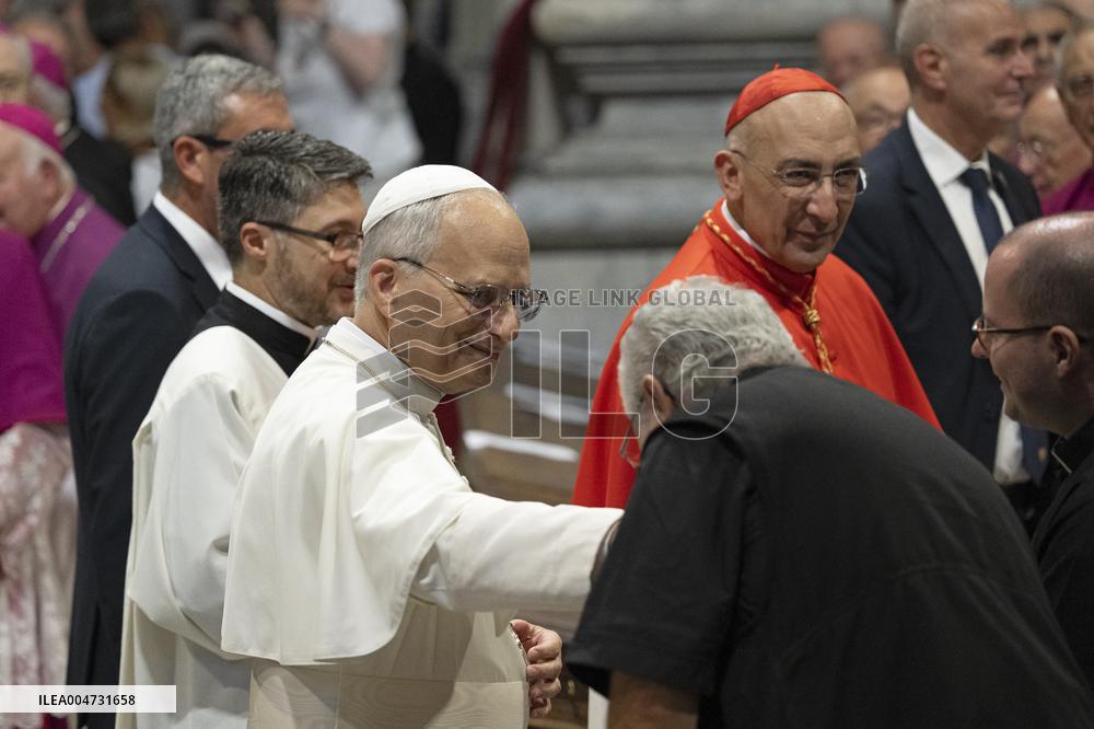Pope Leo XIV Attends The Diocesan Assembly of Rome