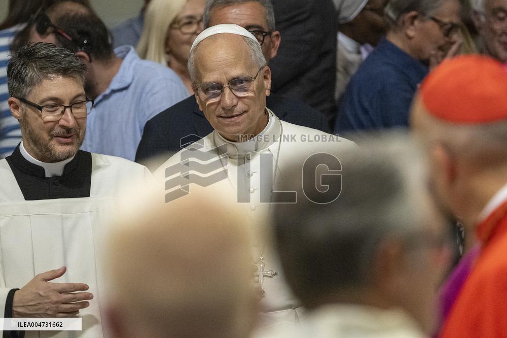 Pope Leo XIV Attends The Diocesan Assembly of Rome