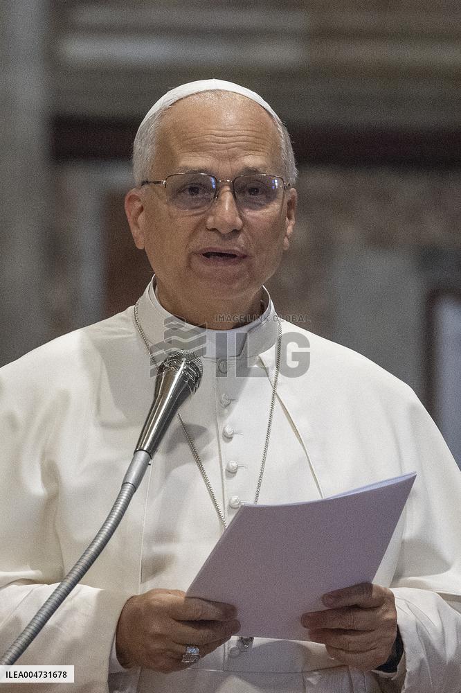 Pope Leo XIV Attends The Diocesan Assembly of Rome